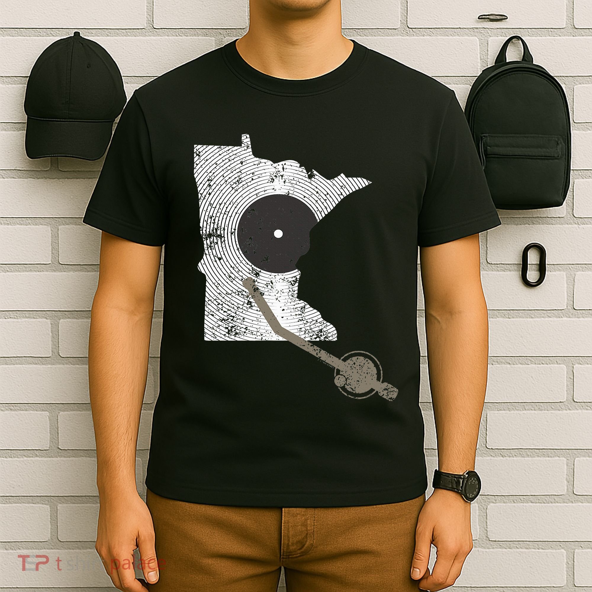 Minnesota Dj I Love House Music T-Shirt