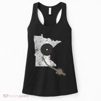 Minnesota Dj I Love House Music Women's Tank Top thumb 0