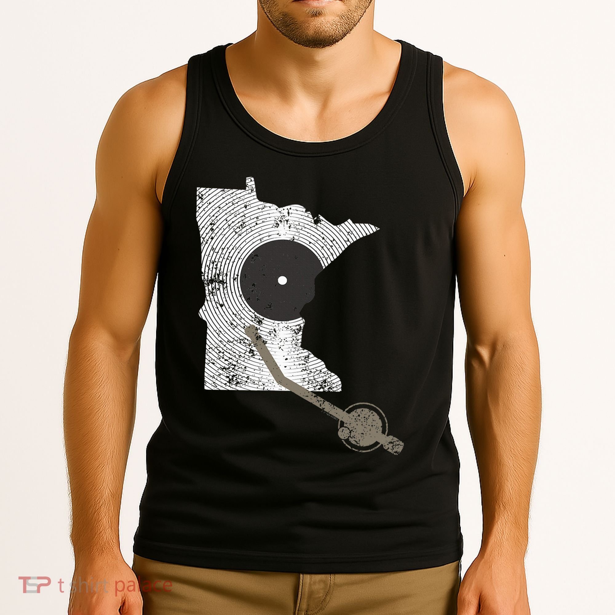Minnesota Dj I Love House Music Tank Top