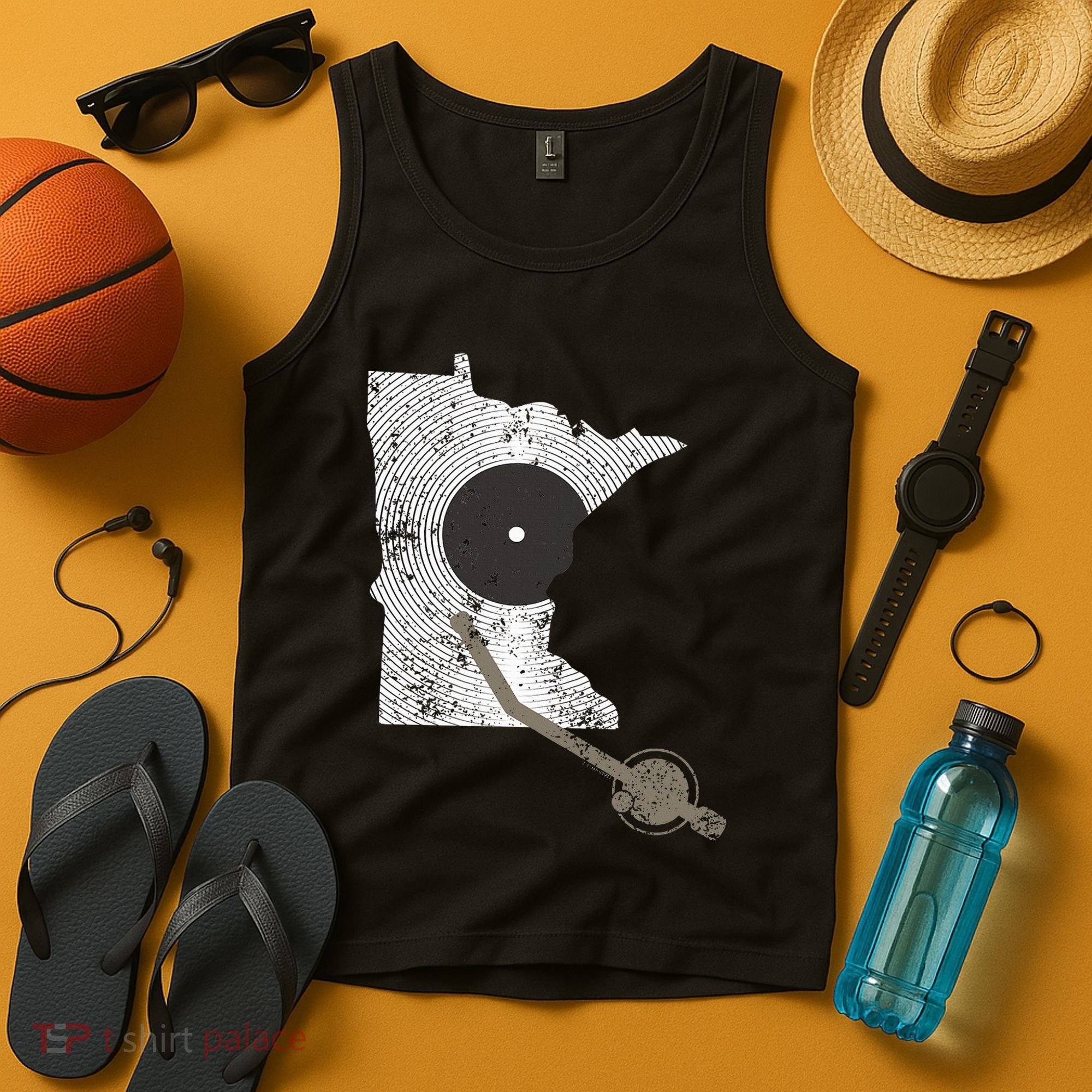 Minnesota Dj I Love House Music Tank Top
