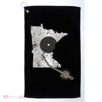 Minnesota Dj I Love House Music Golf Towel thumb 0