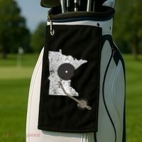 Minnesota Dj I Love House Music Golf Towel thumb 2