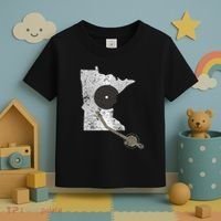 Minnesota Dj I Love House Music Toddler T-Shirt thumb 3