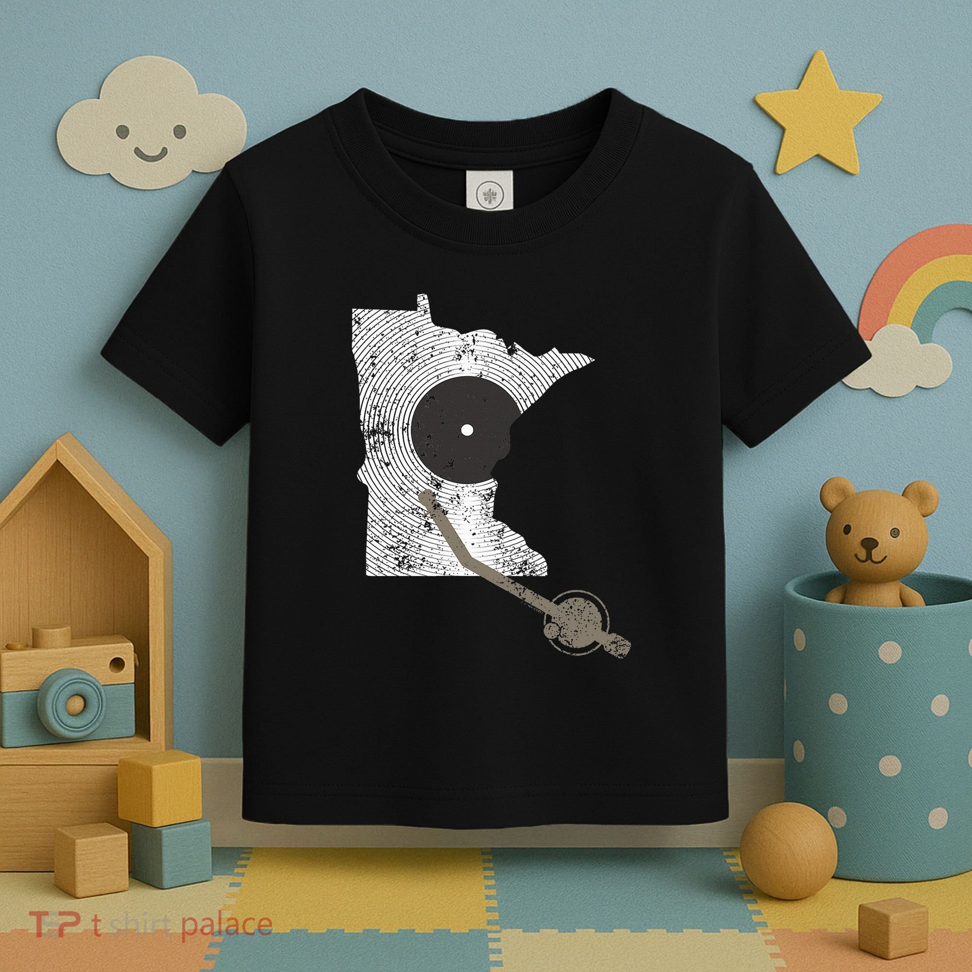 Minnesota Dj I Love House Music Toddler T-Shirt
