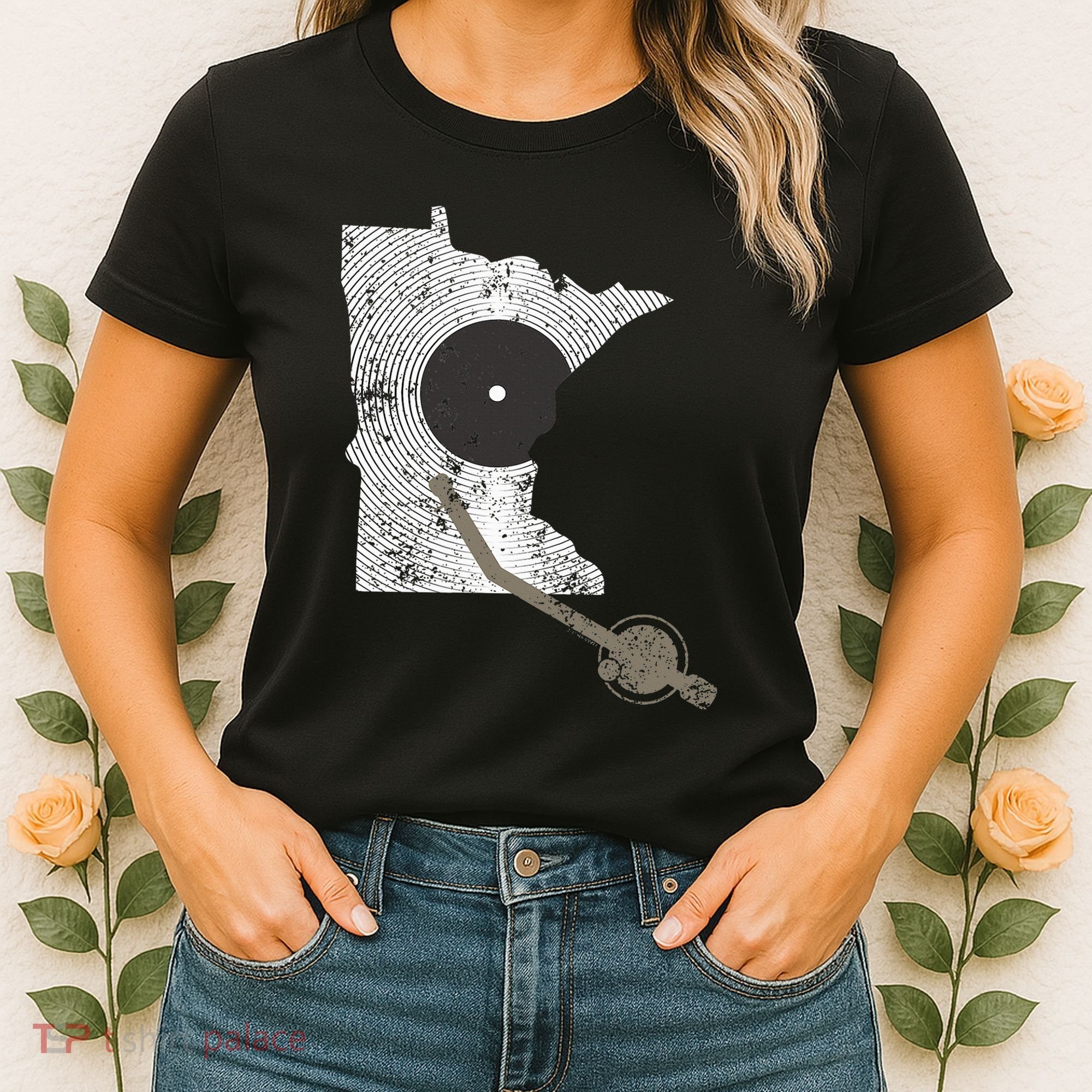 Minnesota Dj I Love House Music Women's T-Shirt