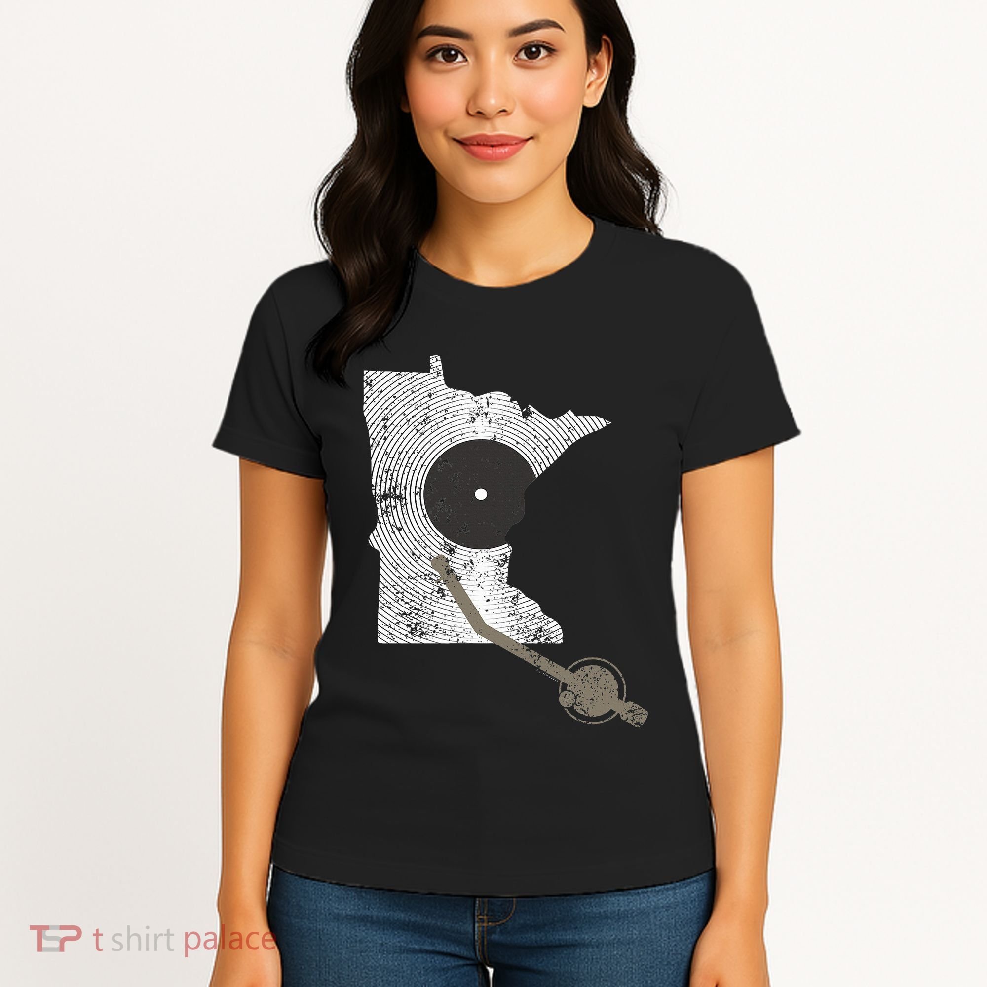 Minnesota Dj I Love House Music Women's T-Shirt