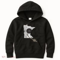 Minnesota Dj I Love House Music Kids Hoodie thumb 0