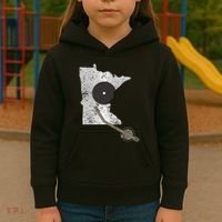 Minnesota Dj I Love House Music Kids Hoodie thumb 3