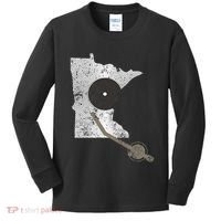 Minnesota Dj I Love House Music Kids Long Sleeve Shirt thumb 0
