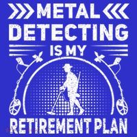 Metal Detecting Is My Retiret Plan Retired Treasure Hunt Gift Visor thumb 3