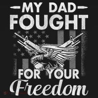 My Dad Is A Veteran Gift For Daughter And Son Hoodie thumb 7