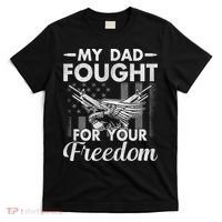 My Dad Is A Veteran Gift For Daughter And Son T-Shirt thumb 0