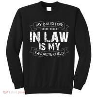 My Daughter In Law Is My Favorite Child Cute Gift Sweatshirt thumb 0