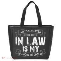 My Daughter In Law Is My Favorite Child Cute Gift Tote Bag thumb 0