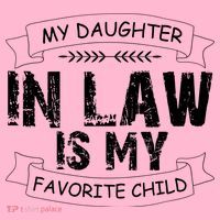 My Daughter In Law Is My Favorite Child Cute Gift Pajama Set thumb 2