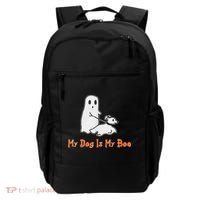My Dog Is My Boo Ghost Halloween Dog Lover Backpack thumb 0