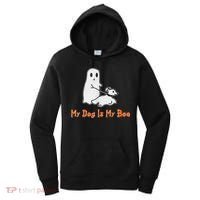 My Dog Is My Boo Ghost Halloween Dog Lover Women's Hoodie thumb 0
