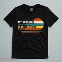 My Daughter In Law Is My Favorite Child Retro Sunset T-Shirt thumb 5