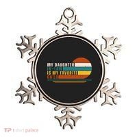 My Daughter In Law Is My Favorite Child Retro Sunset Ornament thumb 0