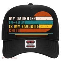 My Daughter In Law Is My Favorite Child Retro Sunset Hat thumb 0