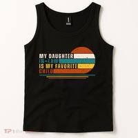 My Daughter In Law Is My Favorite Child Retro Sunset Tank Top thumb 2