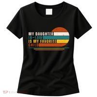 My Daughter In Law Is My Favorite Child Retro Sunset Women's T-Shirt thumb 0