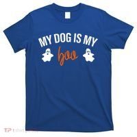 My Dog Is My Boo Funny Dog Owner Halloween Costume Pajamas Gift T-Shirt thumb 0
