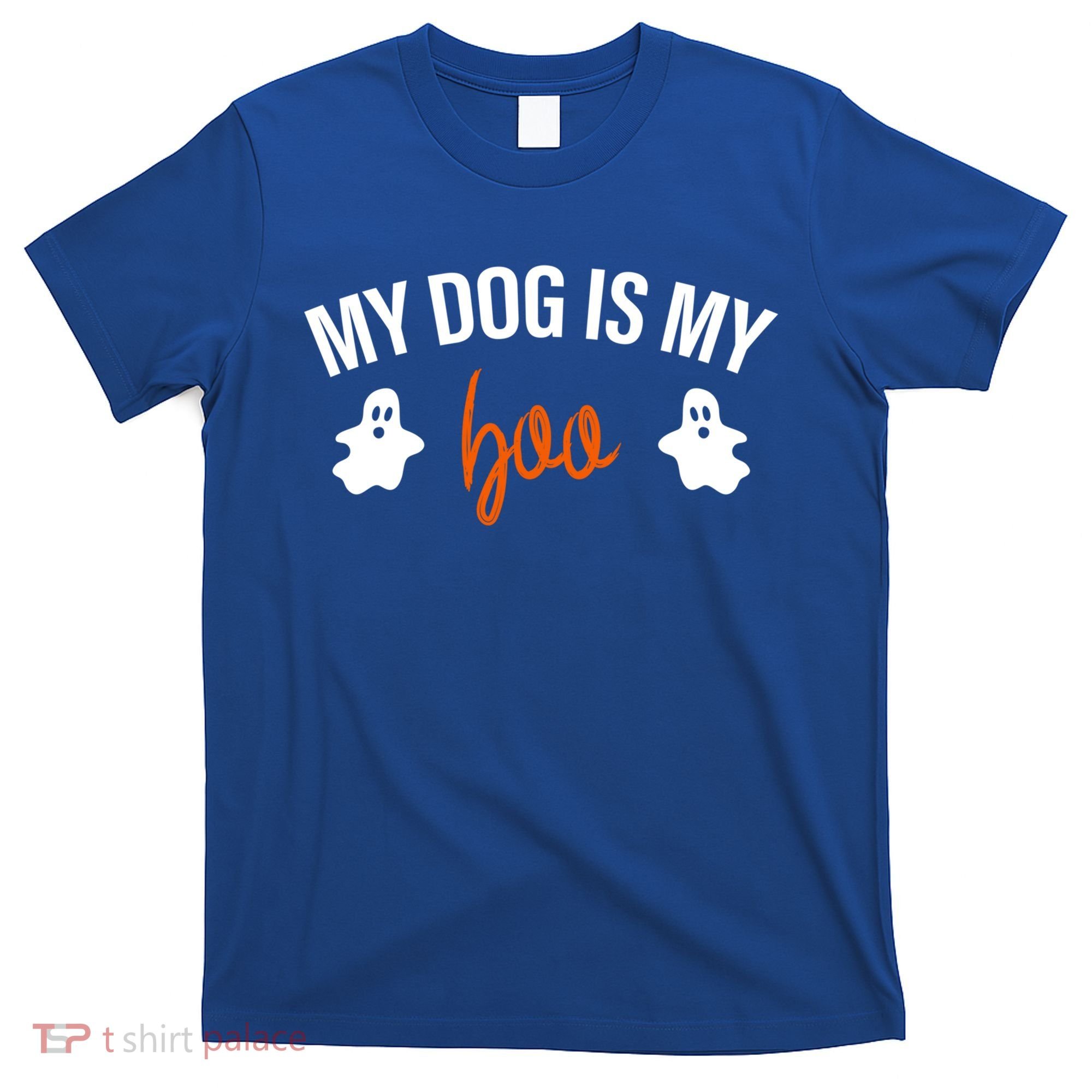 My Dog Is My Boo Funny Dog Owner Halloween Costume Pajamas Gift T-Shirt