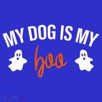 My Dog Is My Boo Funny Dog Owner Halloween Costume Pajamas Gift Women's Tank Top thumb 5