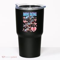 Moo Deng I Love You Pygmy Hippopotamus Tumbler thumb 0