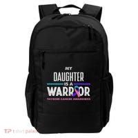 My Daughter Is A Warrior Thyroid Cancer Awareness Backpack thumb 0