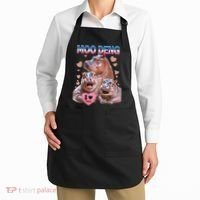 Moo Deng I Love You Hippo Apron thumb 2