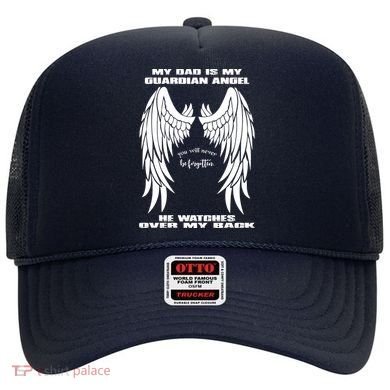My Dad Is My Guardian Angel - Text on Back Hat