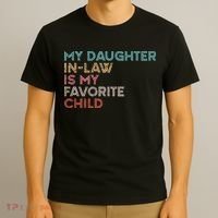My Daughter In Law Is My Favorite Child Vintage T-Shirt thumb 3
