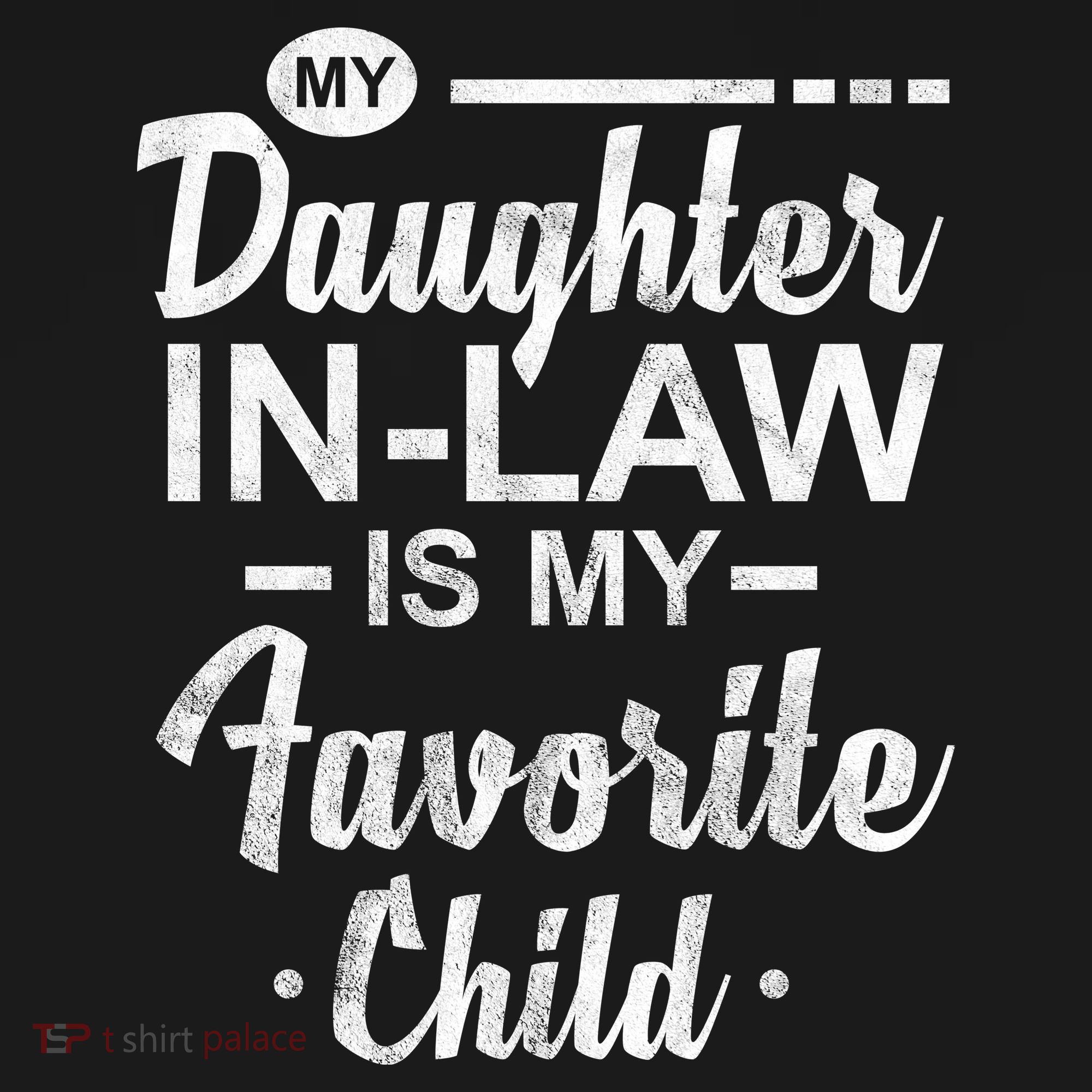 My Daughter In Law Is My Favorite Child Cute Gift Ornament