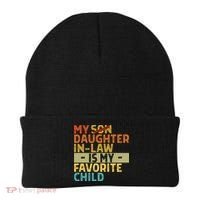 My Daughter In Law Is My Favorite Child Funny Replaced Son Beanie thumb 0