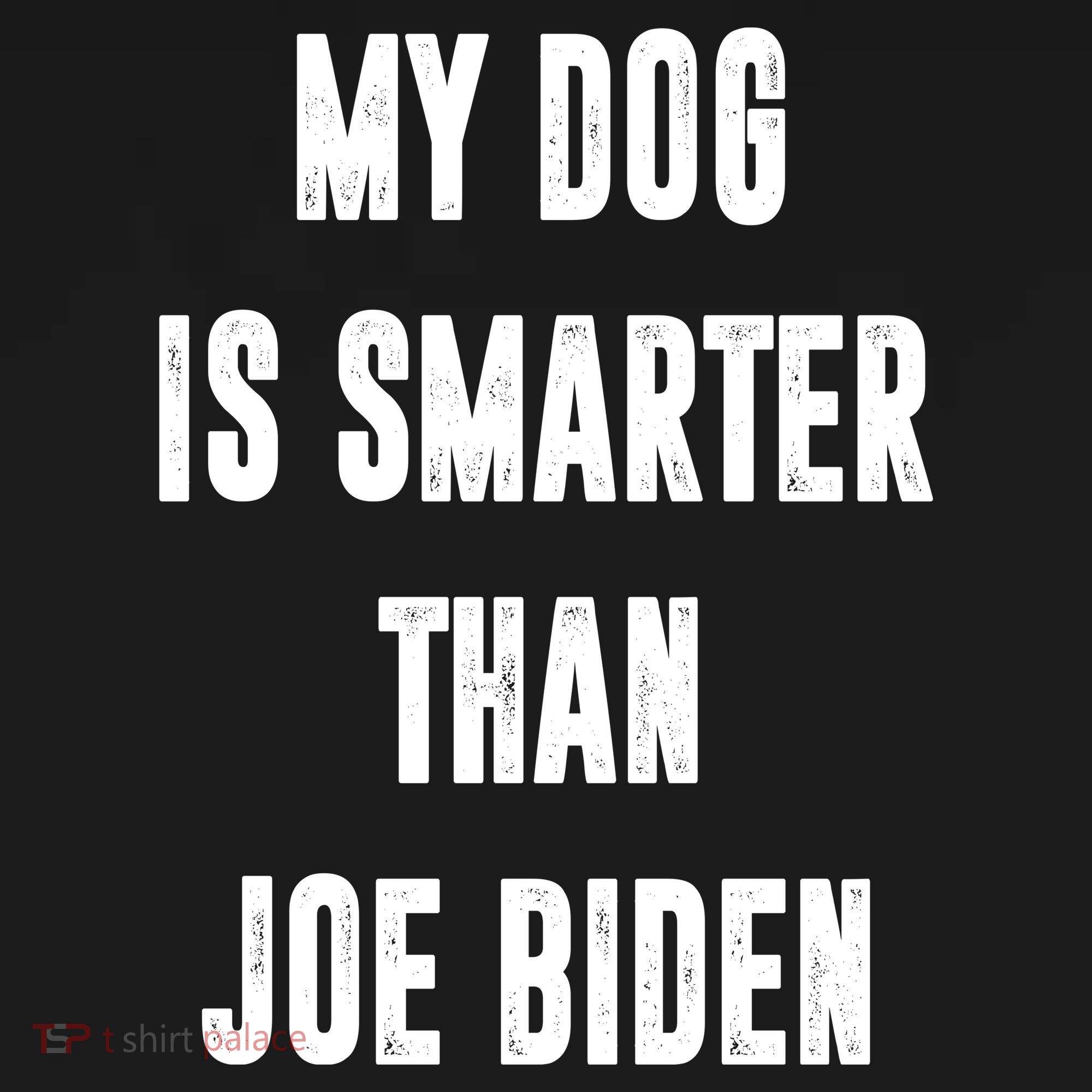 My Dog Is Smarter Than Joe Biden Funny Women's Hoodie