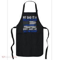 My Dad Is A Police Officer Apron thumb 0