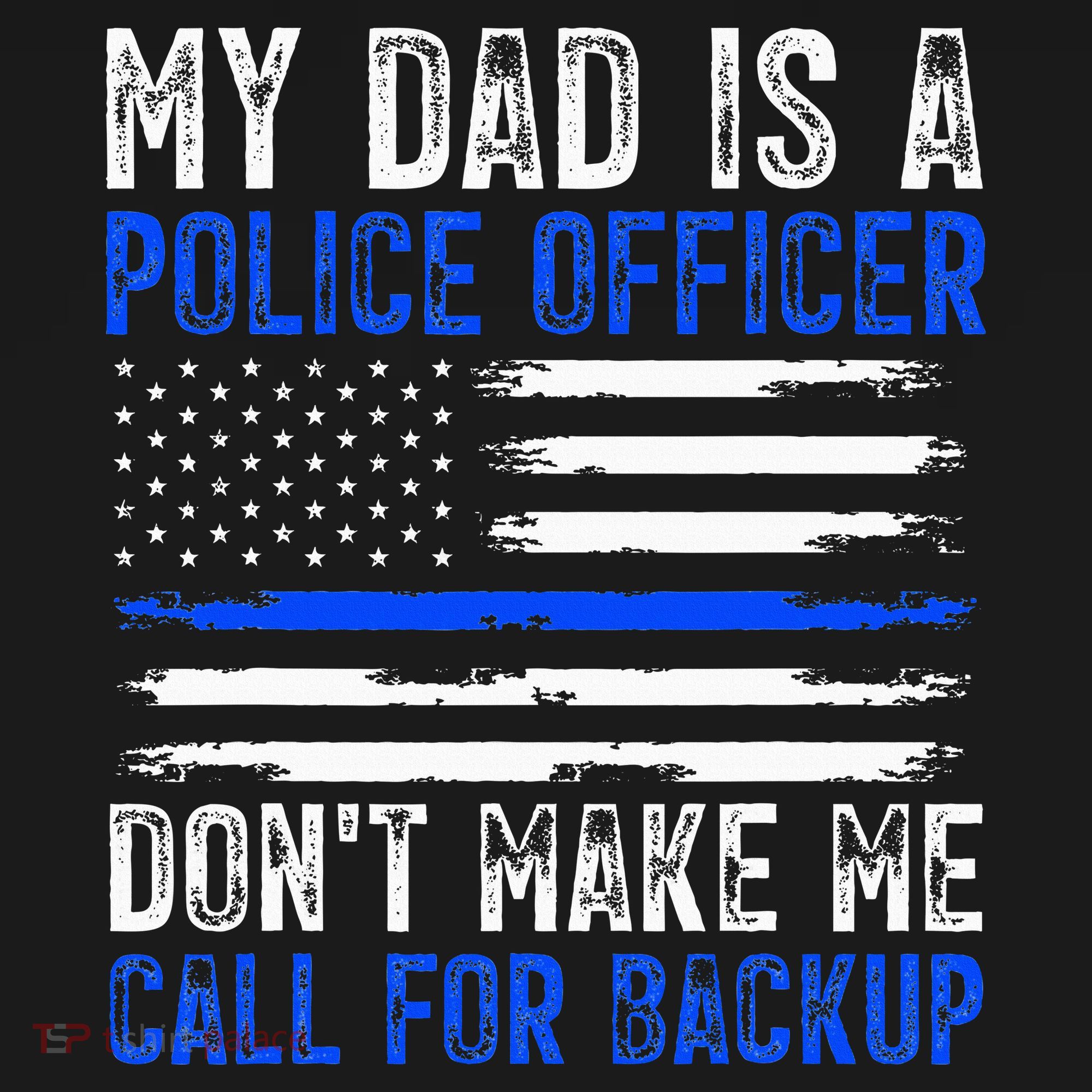 My Dad Is A Police Officer Women's Hoodie