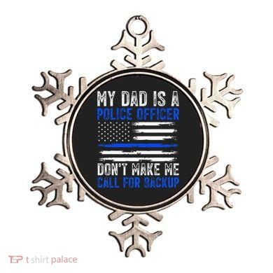 My Dad Is A Police Officer Ornament