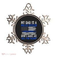 My Dad Is A Police Officer Ornament thumb 0