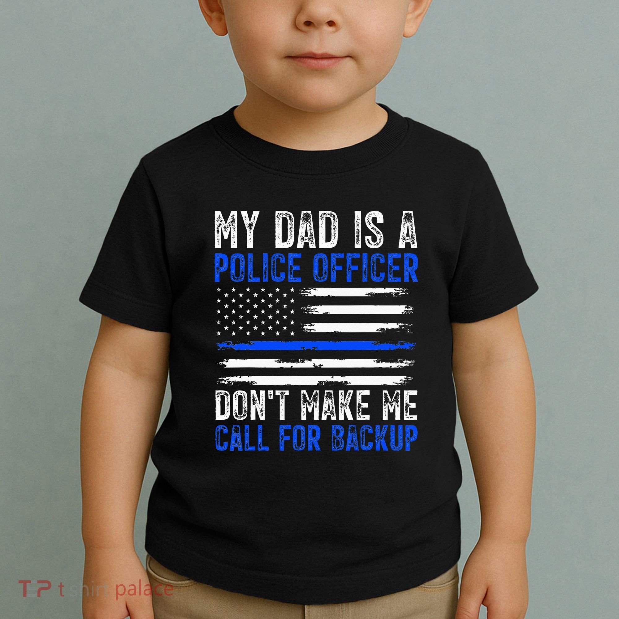 My Dad Is A Police Officer Toddler T-Shirt