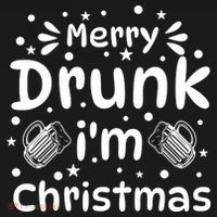 Merry Drunk I'm Christmas Funny Holiday Bucket Hat thumb 4