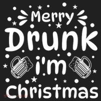 Merry Drunk I'm Christmas Funny Holiday Beanie thumb 2