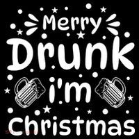 Merry Drunk I'm Christmas Funny Holiday Women's Hoodie thumb 2