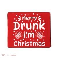 Merry Drunk I'm Christmas Funny Holiday Mousepad thumb 0