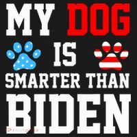 My Dog Is Smarter Than Biden Backpack thumb 2