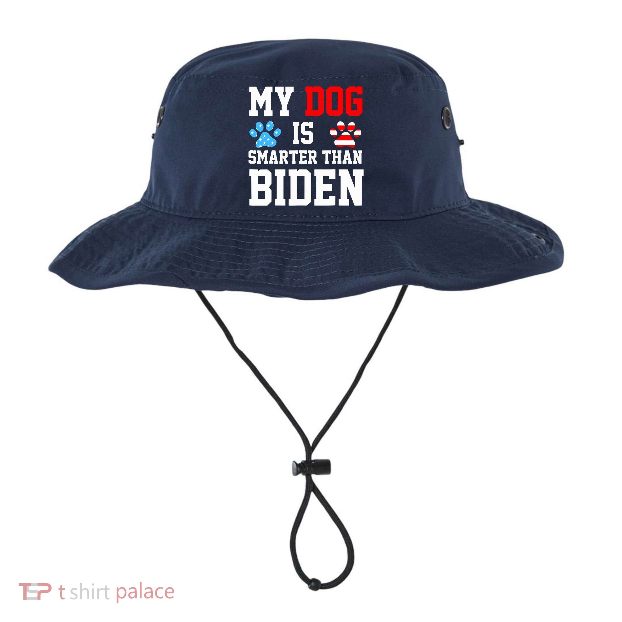 My Dog Is Smarter Than Biden Bucket Hat
