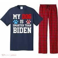 My Dog Is Smarter Than Biden Pajama Set thumb 0
