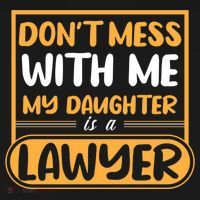 My Daughter Is A Lawyer Gift Backpack thumb 2